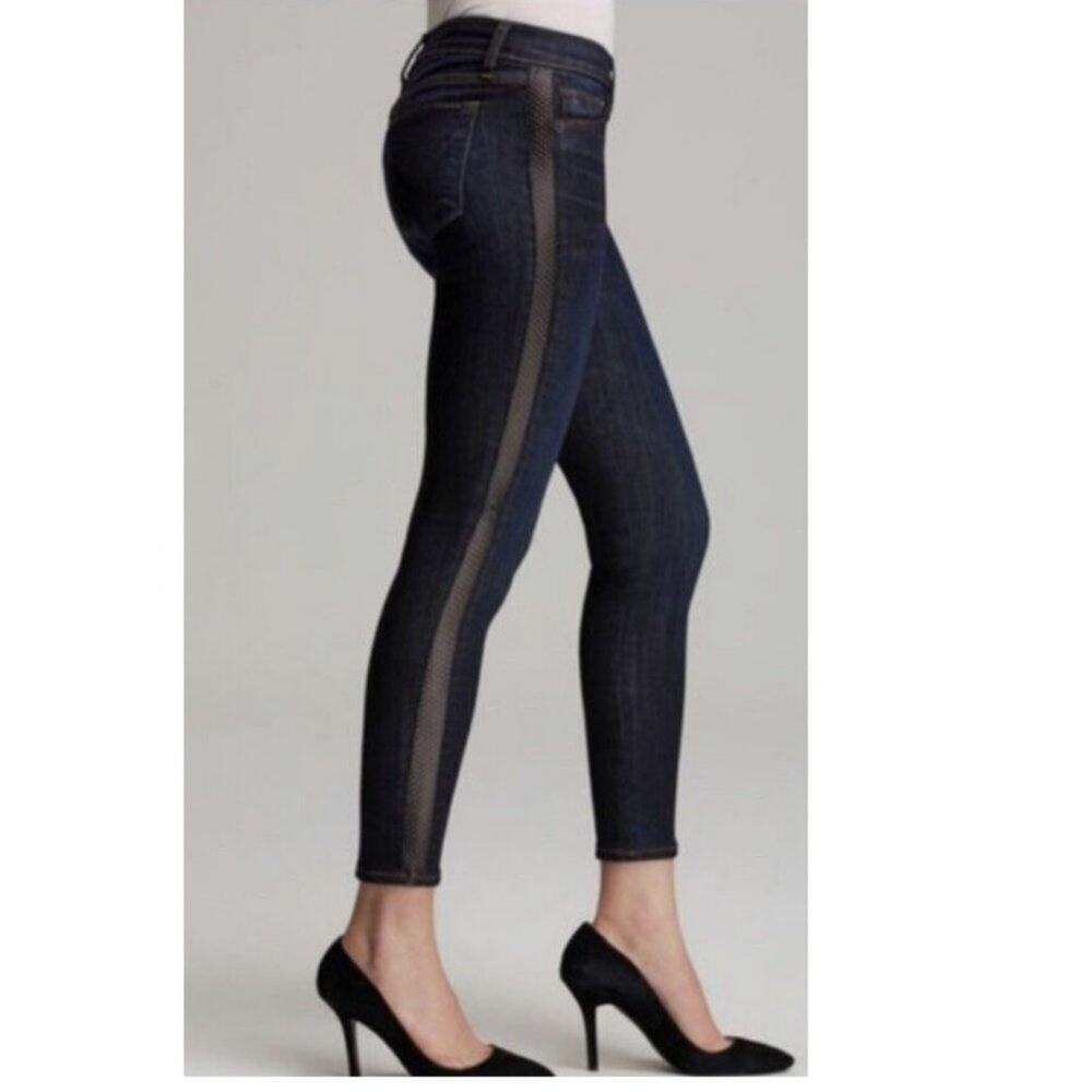 Hudson Women's Ava Super Skinny Cropped Jeans Size 27 Style WC4022DIF